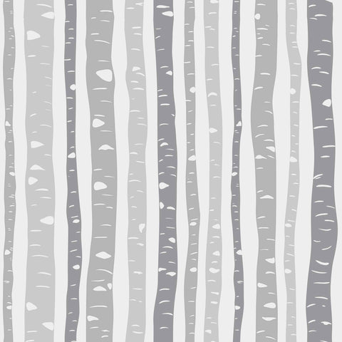 Grey Branches Peel and Stick Removable Wallpaper for sale