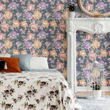 floral peel and stick wallpaper for sale