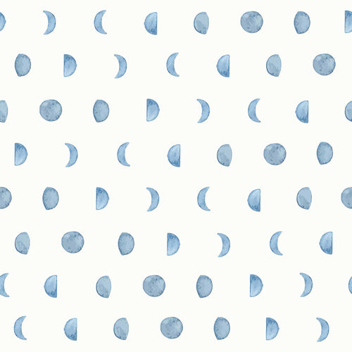 Wallpaper Sample for Kids Blue and Similar Tones 002