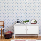 Blue Moon Peel and Stick Removable Wallpaper