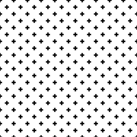 White and Black Cross Geometric Removable Wallpaper 2016| Walls By Me