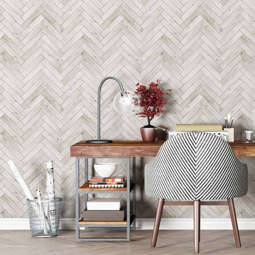 fabulous faux wood peel and stick removable wallpaper