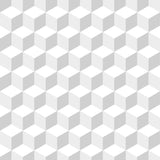 White and Silver Cubes Geometric Removable Wallpaper 4658| Walls By Me