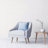 Yellow Lattice Peel and Stick Removable Wallpaper for sale