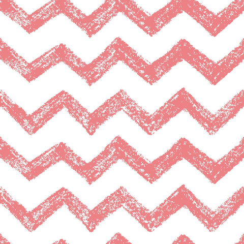 Red and White Chevron Geometric Removable Wallpaper 360b| Walls By Me