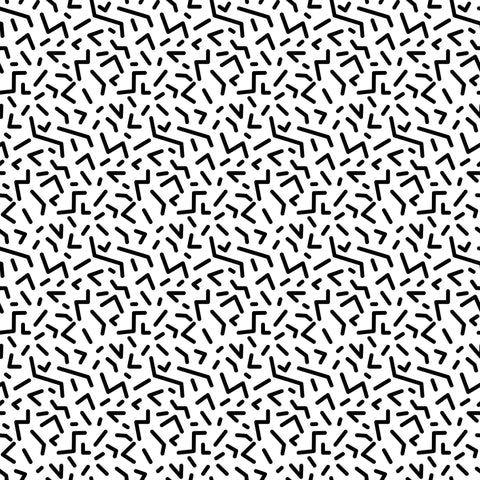 Black and White Textured Geometric Removable Wallpaper 6890| Walls By Me