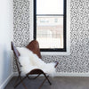 Black and White Textured Geometric Removable Wallpaper 6890| Walls By Me