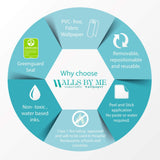 Green Car Peel and Stick Removable Wall Mural 4130