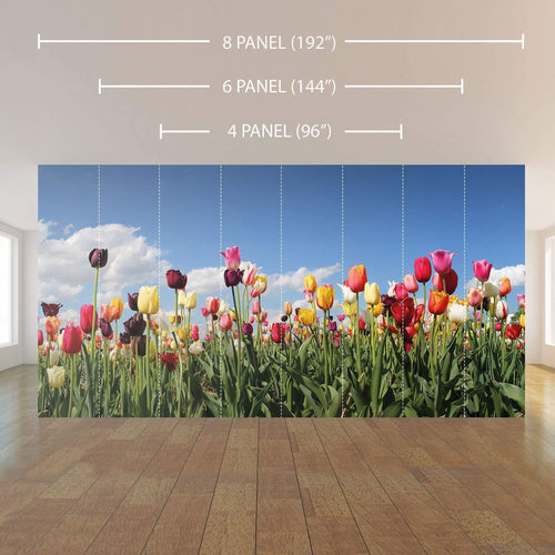 Green Floral Peel and Stick Removable Wall Mural 6737