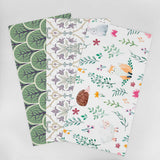 Wallpaper Sample for Kids Green and Similar Tones 002