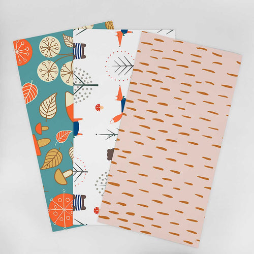 Wallpaper Sample for Kids Red, Orange and Similar Tones 002