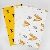 Wallpaper Sample for Kids Yellow, Beige and Similar Tones 002