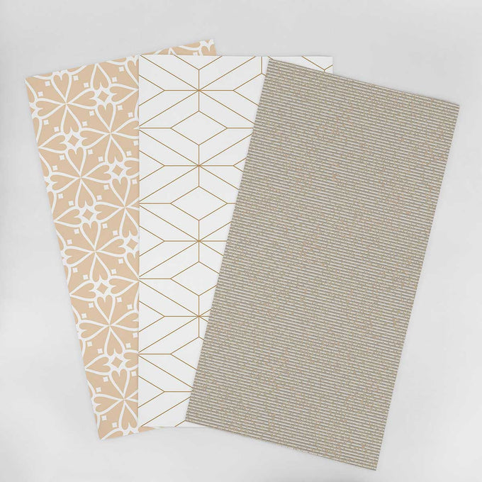 Wallpaper Sample for Living Room Yellow, Beige and Similar Tones 002