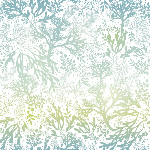 Wallpaper Sample for Bathroom Green and Similar Tones 001