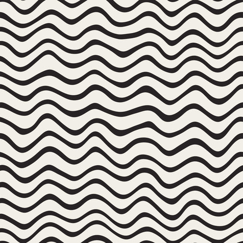 Black and White Lines Nautical Removable Wallpaper 4043| Walls By Me