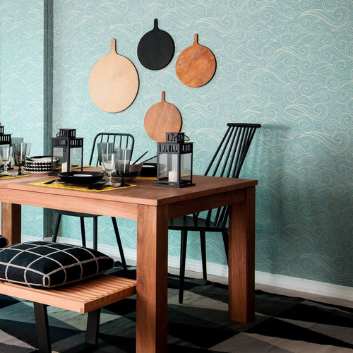 Blue Nautical Peel and Stick Removable Wallpaper