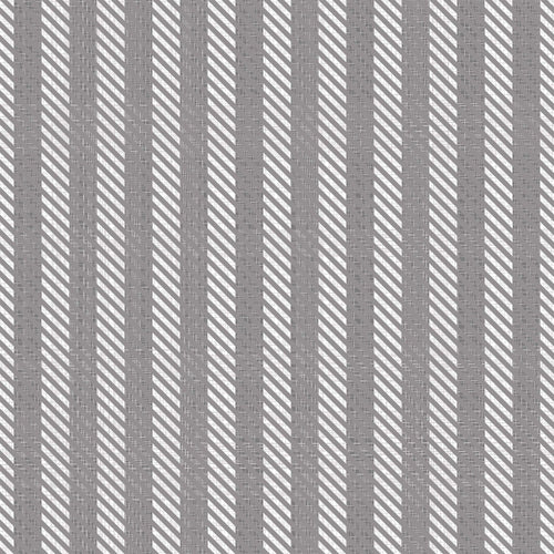 Grey and White Striped Nautical Peel and Stick Removable Wallpaper