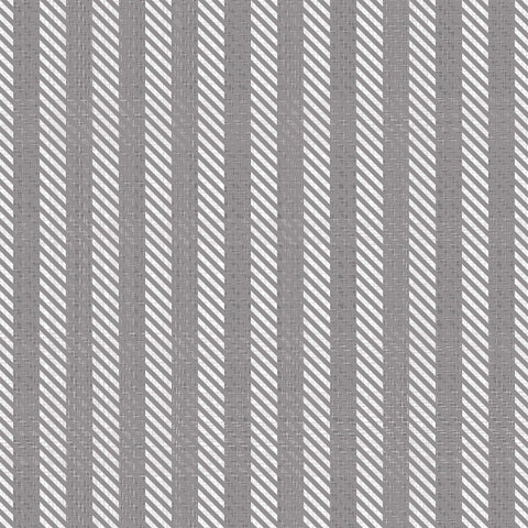 Grey and White Striped Nautical Peel and Stick Removable Wallpaper
