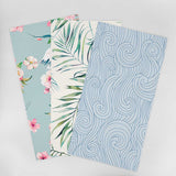 Wallpaper Sample for Bathroom Blue and Similar Tones 003