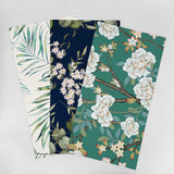 Wallpaper Sample for Bathroom Green and Similar Tones 003