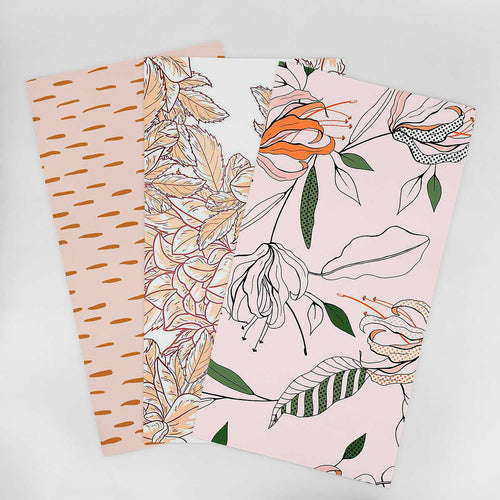 Wallpaper Sample for Bathroom Red, Orange and Similar Tones 003