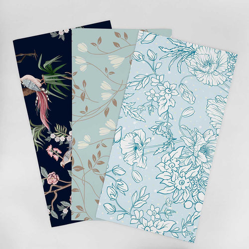 Wallpaper Sample for Bedroom Blue and Similar Tones 003