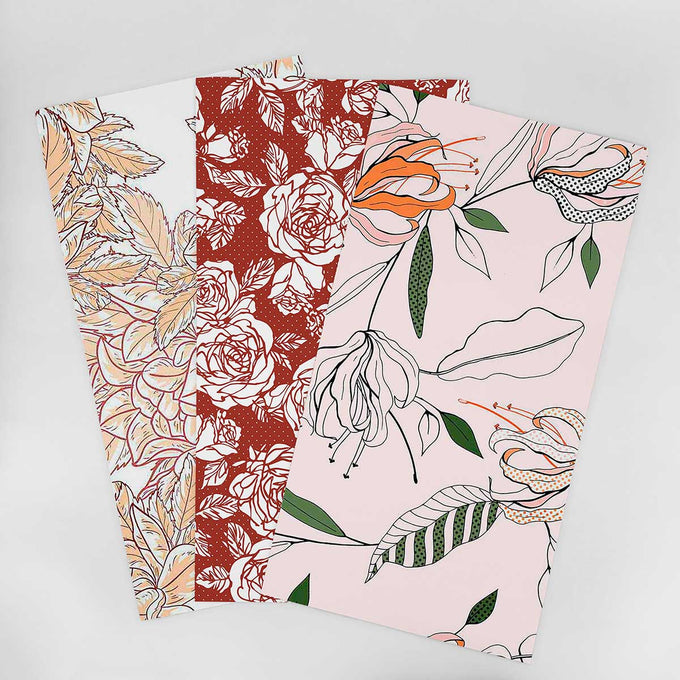 Wallpaper Sample for Bedroom Red, Orange and Similar Tones 003