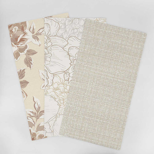 Wallpaper Sample for Bedroom Yellow, Beige and Similar Tones 003