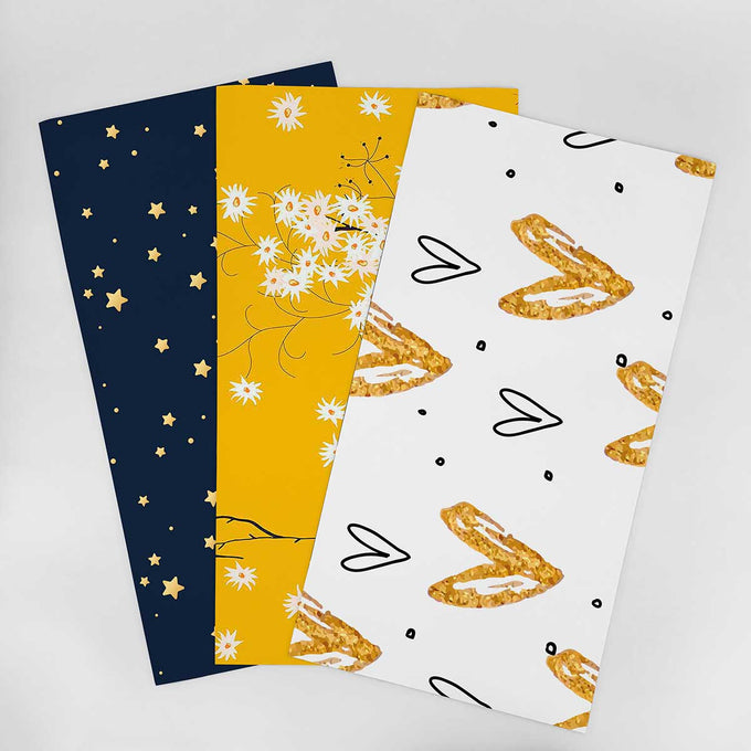 Wallpaper Sample for Kids Yellow, Beige and Similar Tones 003