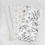 Wallpaper Sample for Kitchen Black and White , Gray and Similar Tones 003