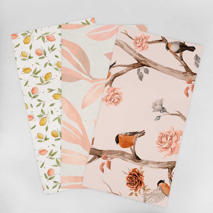 Wallpaper Sample for Kitchen Pink and Similar Tones 003