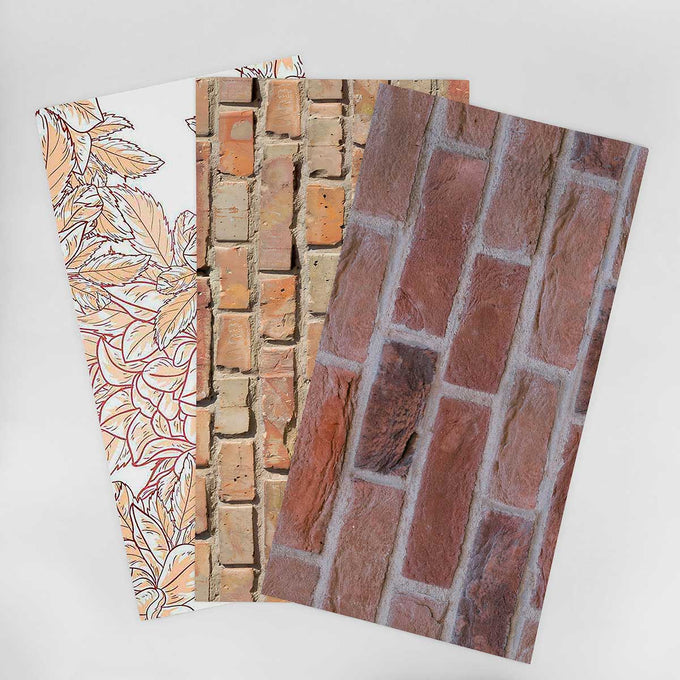 Wallpaper Sample for Kitchen Red, Orange and Similar Tones 003