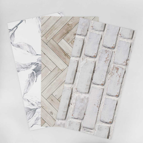 Wallpaper Sample for Living Room Black and White , Gray and Similar Tones 003