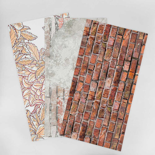 Wallpaper Sample for Living Room Red, Orange and Similar Tones 003