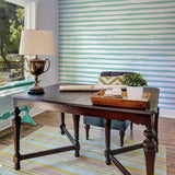 Blue Striped Removable Wallpaper 2414| Walls By Me