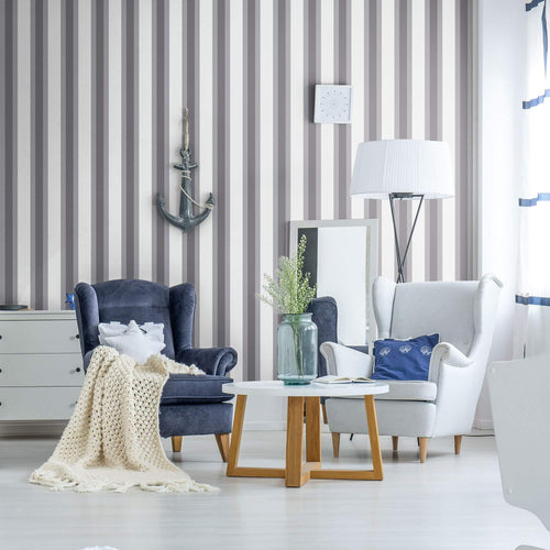 Silver and Grey Retro Removable Wallpaper 1920| Walls By Me