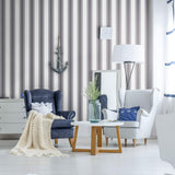 Silver and Grey Retro Removable Wallpaper 1920| Walls By Me