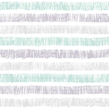 Green and Grey Striped Removable Wallpaper 1822| Walls By Me
