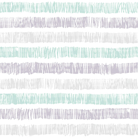 Green and Grey Striped Removable Wallpaper 1822| Walls By Me