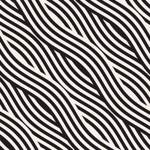 Black and White Striped Removable Wallpaper 5638| Walls By Me