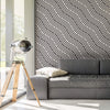 Black and White Striped Removable Wallpaper 5638| Walls By Me