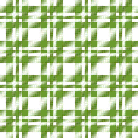 Green Plaid Removable Wallpaper 6319| Walls By Me