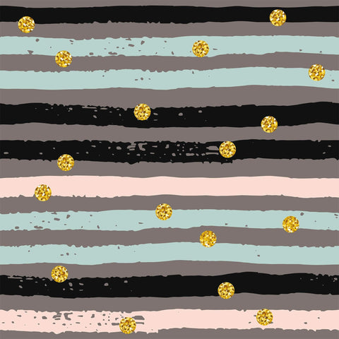 Gold and Gray Stripes Teens Removable Wallpaper 420| Walls By Me