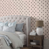 Tan and Black Geometric Teens Removable Wallpaper 7351| Walls By Me