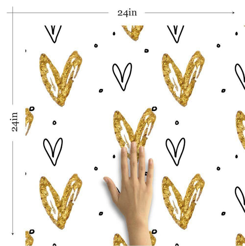 White Teens Removable Wallpaper 5135| Walls By Me