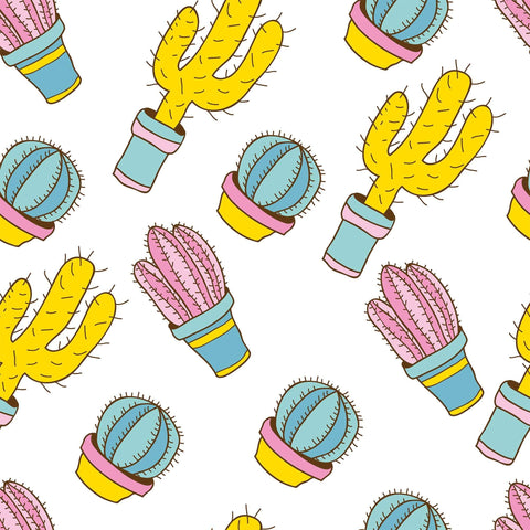 Yellow and Purple Tropical Teens Removable Wallpaper 3052| Walls By Me