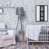 Silver Stars Teens Removable Wallpaper 2634| Walls By Me