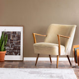 Brown and Beige Grasscloth Texture Peel and Stick Removable Wallpaper