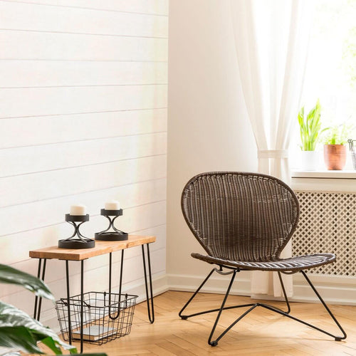 White Ivory Faux Shiplap Texture Peel and Stick Removable Wallpaper