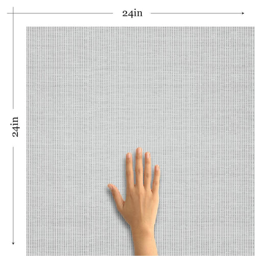 White and Grey Texture Peel and Stick Removable Wallpaper